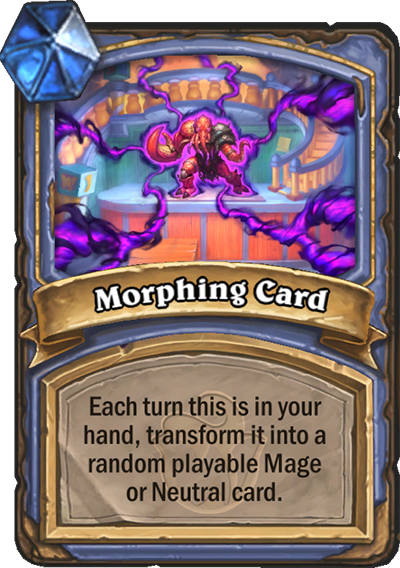 Morphing Card