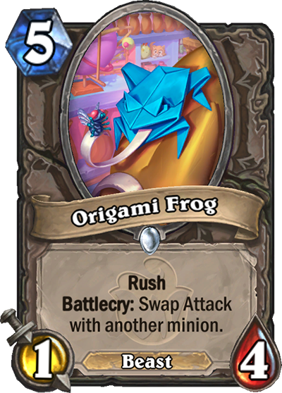 Origami Frog