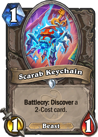 Scarab Keychain