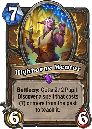 Highborne Mentor