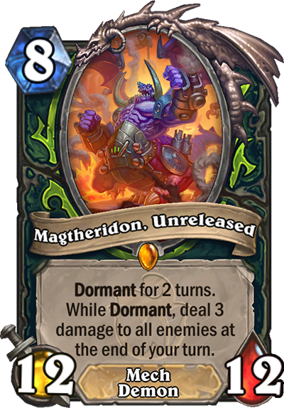 Magtheridon, Unreleased