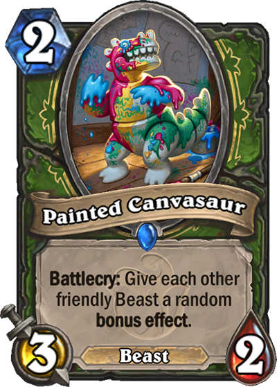 Painted Canvasaur