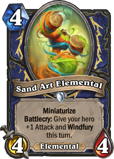 Sand Art Elemental