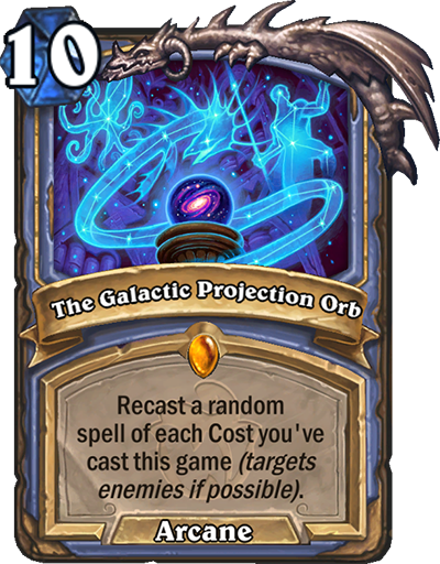The Galactic Projection Orb