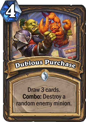 Dubious Purchase