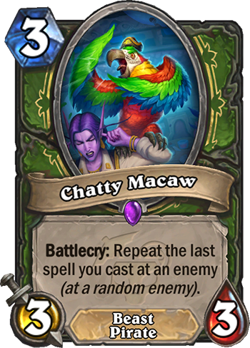 Chatty Macaw