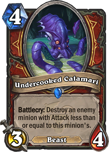 Undercooked Calamari