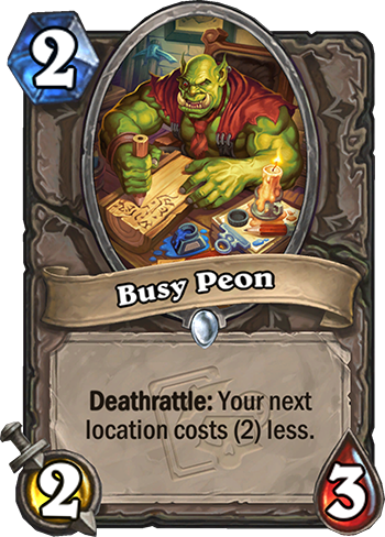 Busy Peon