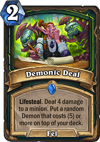 Demonic Deal