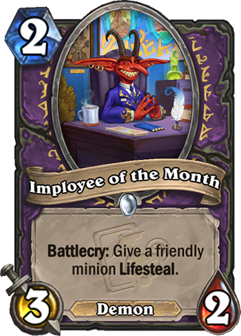 Imployee of the Month
