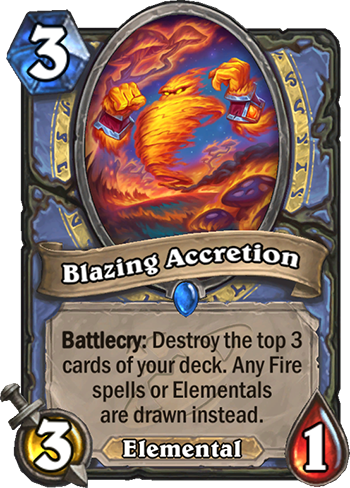 Blazing Accretion