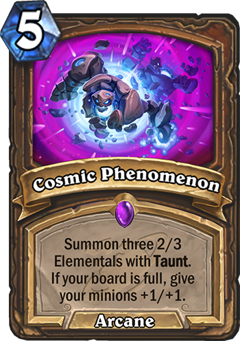 Cosmic Phenomenon