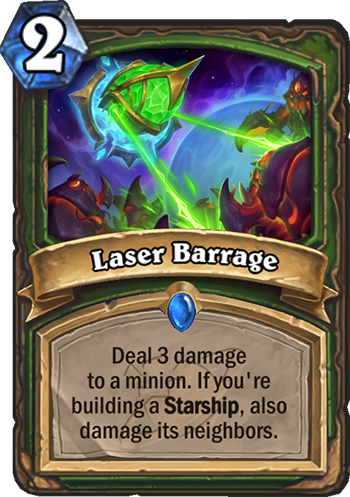 Laser Barrage