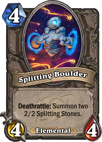 Splitting Boulder