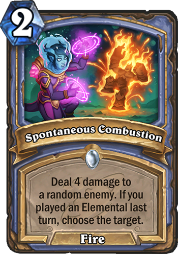 Spontaneous Combustion