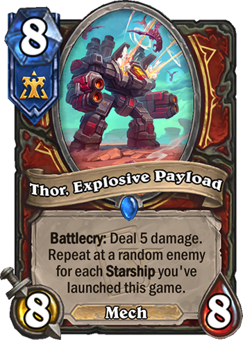 Thor, Explosive Payload