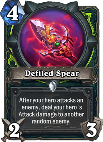 Defiled Spear