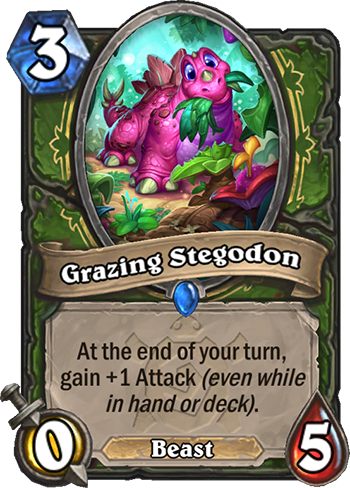 Grazing Stegodon