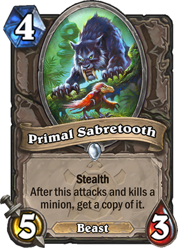 Primal Sabretooth