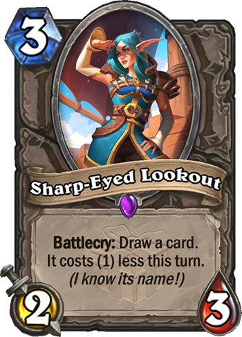 Sharp-Eyed Lookout