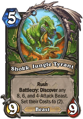 Shokk, Jungle Tyrant