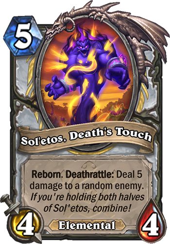 Sol'etos, Death's Touch