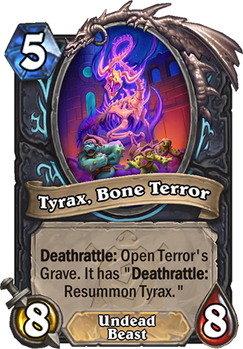 Tyrax, Bone Terror