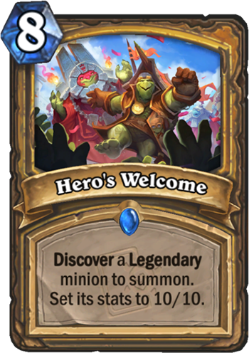 Hero's Welcome