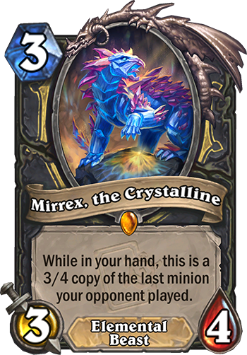 Mirrex, the Crystalline