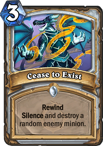 Cease to Exist