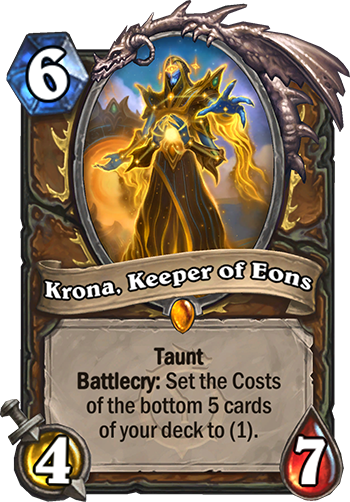Krona, Keeper of Eons