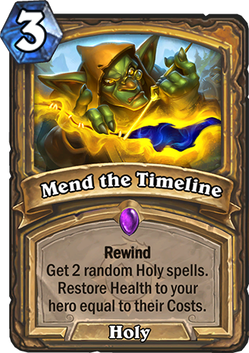 Mend the Timeline