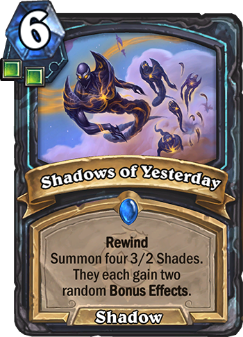 Shadows of Yesterday
