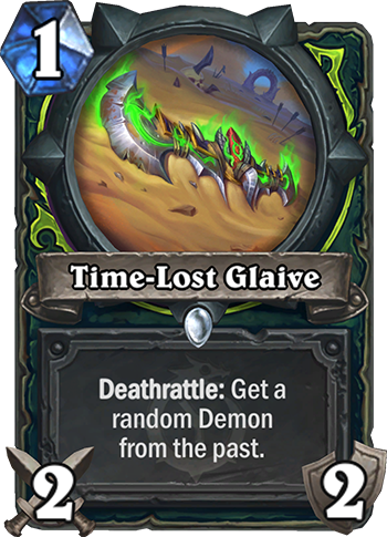 Time-Lost Glaive
