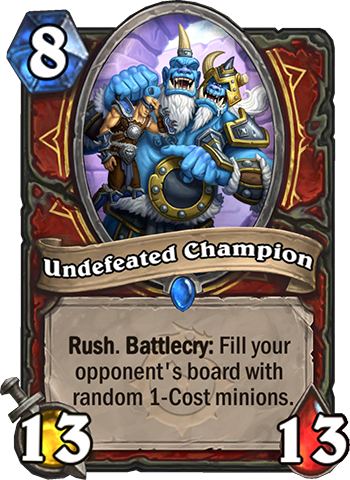 Undefeated Champion