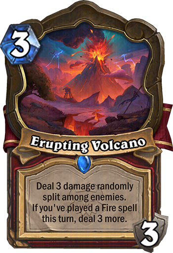 Erupting Volcano