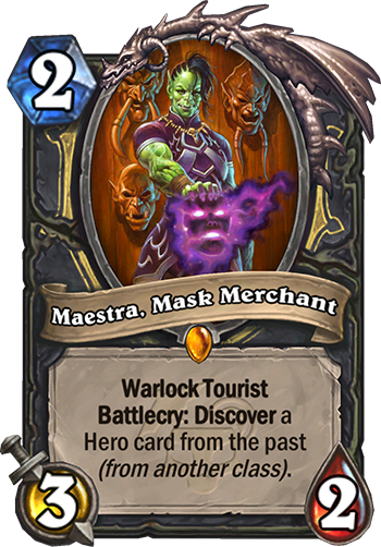 Maestra, Mask Merchant