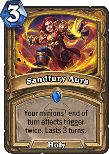 Sandfury Aura